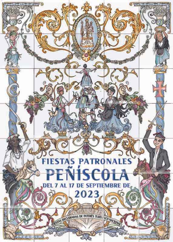 cartel fiestas patronales peñíscola 2023