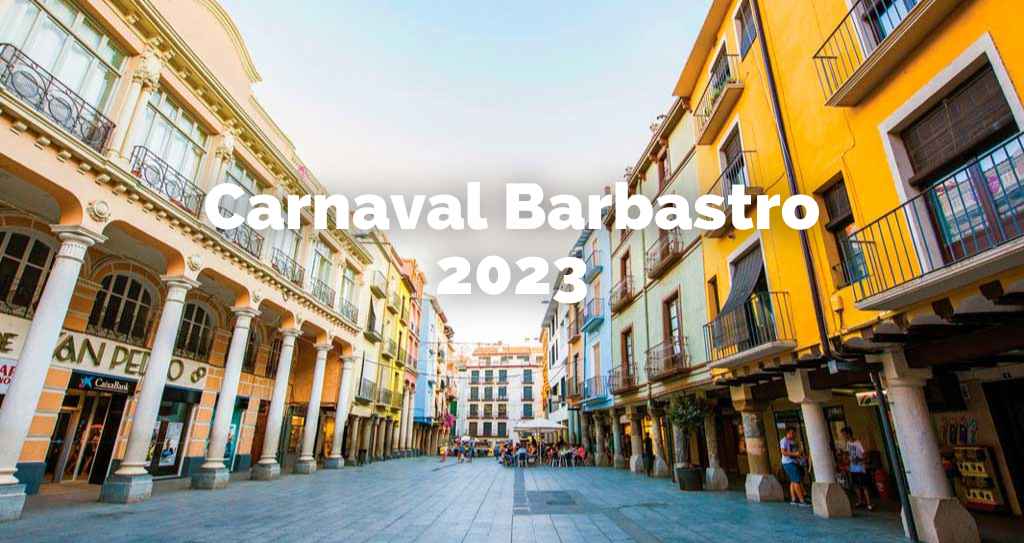 horarios carnaval barbastro 2023